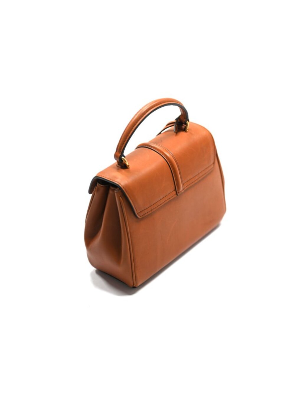 Celine Mini 16 Handbag in Brown Calfskin - Picture 8 of 11